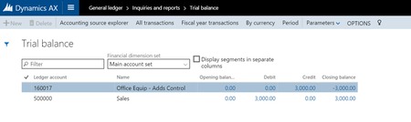 Microsoft Dynamics AX Accounting Source Explorer