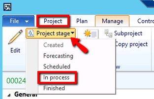 Microsoft Dynamics AX 7  project 