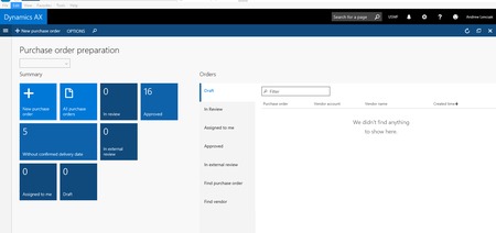 Microsoft Dynamics AX procure to pay