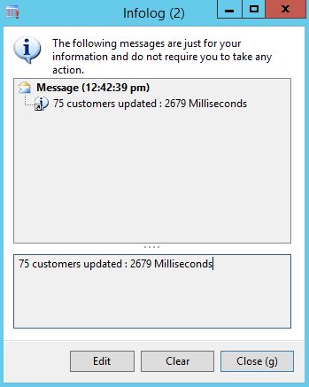 Microsoft Dynamics AX: Stopwatch 