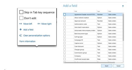 Microsoft Dynamics AX 7  orders 