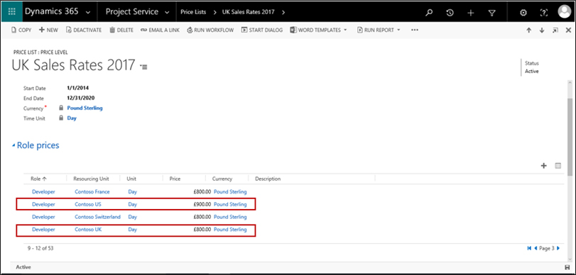 Microsoft Dynamics PSA Role Prices : ebecs 