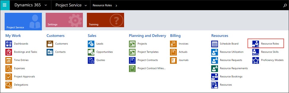 Microsoft Dynamics 365 Project Service 